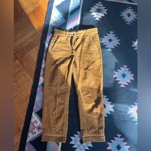 Everlane corduroys golden brown